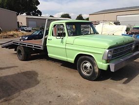 FORD F350 1969 BANANA BACK TOW TRUCK CAR 