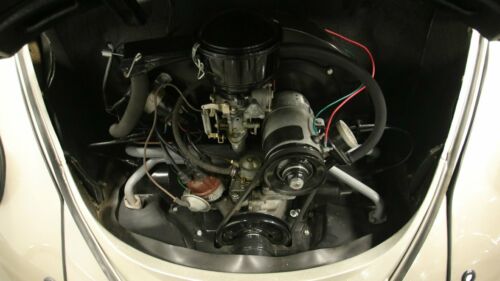 classic vintage chrome vw bug 1200cc 4-speed manual transmission image 3