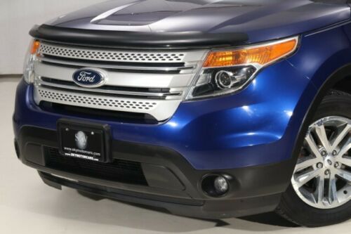 2013 Ford Explorer 4WD XLT 70346 Miles Deep Impact Blue Metallic SUV 3.5L Ti-VCT image 2