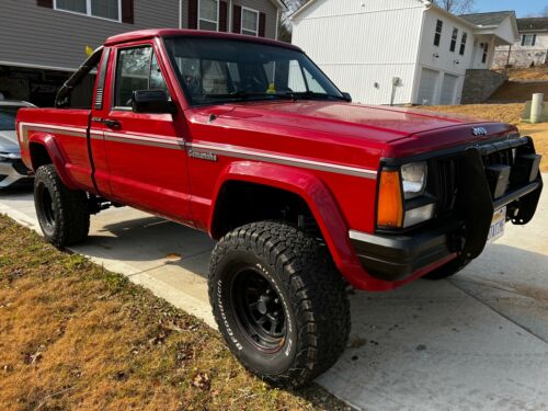 1989 Jeep Comanche Pickup Red 4WD Automatic PIONEER