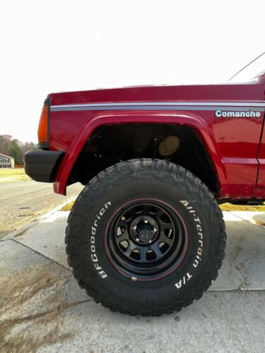 1989 Jeep Comanche Pickup Red 4WD Automatic PIONEER image 4