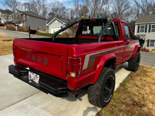 1989 Jeep Comanche Pickup Red 4WD Automatic PIONEER image 6