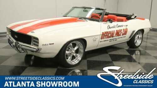 classic vintage chrome chevy indy 500 pace car 454 v8 big block convertible