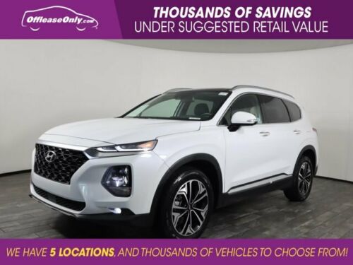 Off Lease Only 2019  Santa Fe Ultimate FWD Intercooled Turbo Regular Unle