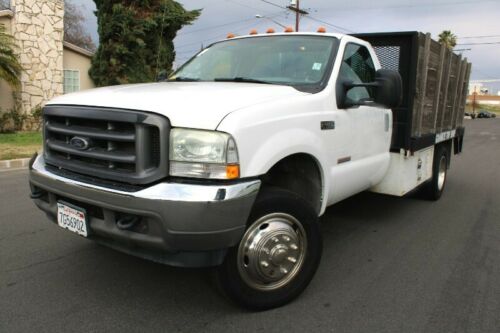 2004  Super Duty F-450 DRW61040 Miles White Regular Cab Chassis-Cab Diesel