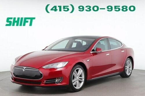 2014  Model S 85 kWh Battery 63130 Miles Red