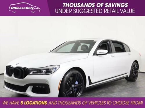Off Lease Only 2018  7 Series 750i M Sport RWD Twin Turbo Premium Unleaded V-