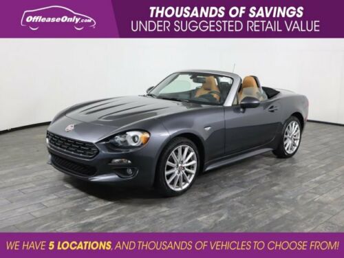 Off Lease Only 2017  124 Spider Lusso Convertible RWD Intercooled Turbo Prem