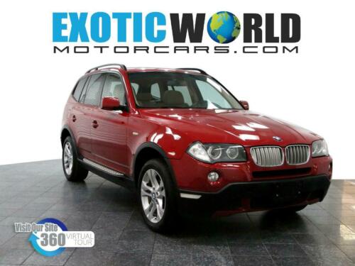 2008 BMW X3 3.0si 177185 Miles RED SUV 3.0L Automatic