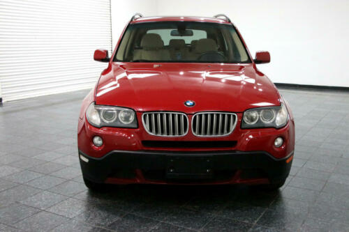 2008 BMW X3 3.0si 177185 Miles RED SUV 3.0L Automatic image 2