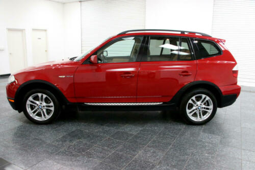 2008 BMW X3 3.0si 177185 Miles RED SUV 3.0L Automatic image 4