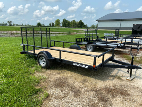 2022  7X13 Utility Railside Silver