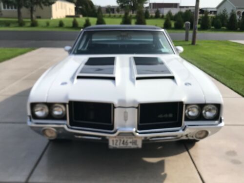 1971 Oldsmobile Cutlass Coupe White RWD Automatic 442 image 1