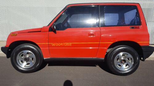 1993 Geo Tracker Red 4WD Manual