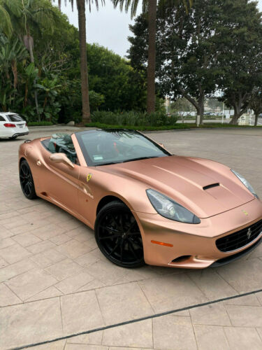 2012 Rose Gold Ferrari California