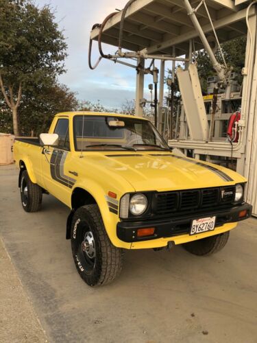 1980 Toyota 4wd Long Bed Pickup Truck Manual DLX 4x4