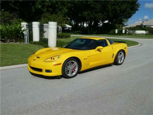2007 Chevrolet Corvette Z06 Velocity Yellow Clean Car Fax Must See image 2