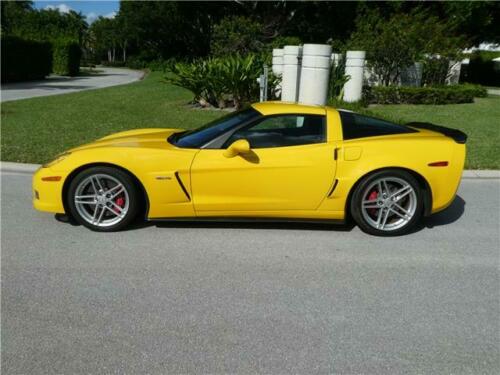 2007 Chevrolet Corvette Z06 Velocity Yellow Clean Car Fax Must See image 3