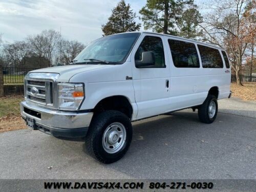 2011 Ford Econoline Wagon Extended Van Quigley 4x4 Conversion 142607 Miles White