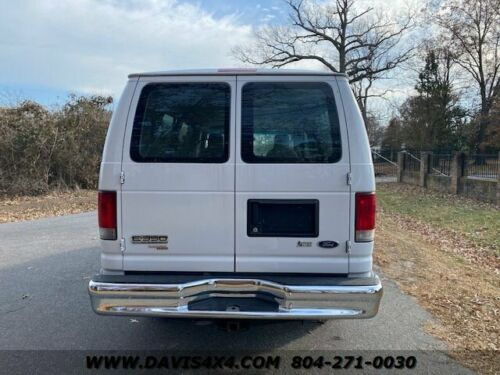 2011 Ford Econoline Wagon Extended Van Quigley 4x4 Conversion 142607 Miles White image 6