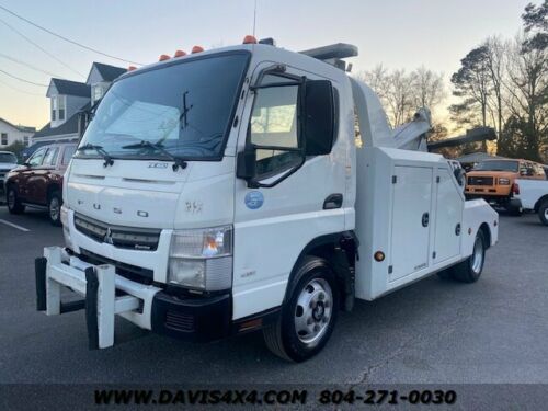 2016  Fuso FE 160 Diesel Canter Cab Over/Wrecker Tow Truck 237314 Mile
