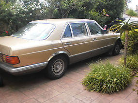 1984  380 SEL AUTOMATIC 4 DOOR SEDAN - NOT WORKING OR FOR PARTS