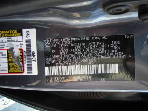 2010 Toyota Tundra Grade 4x4 4dr CrewMax Cab Pickup SB (5.7L V8 FFV) 5.7L V8 Aut image 7