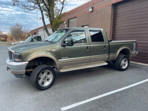 2003 Ford F-250 Super Duty Pickup Green 4WD Automatic image 3