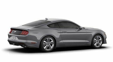 2021 Ford Mustang EcoBoost 0 Carbonized Gray Metallic 2dr Car Intercooled Turbo image 2