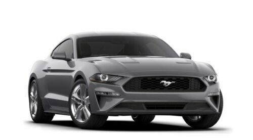 2021 Ford Mustang EcoBoost 0 Carbonized Gray Metallic 2dr Car Intercooled Turbo image 3
