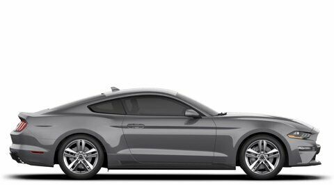 2021 Ford Mustang EcoBoost 0 Carbonized Gray Metallic 2dr Car Intercooled Turbo image 4