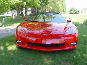 2005 Red Corvette Convertible 6 Speed Low Miles