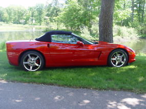 2005 Red Corvette Convertible 6 Speed Low Miles image 4
