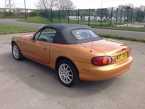 MAZDA MX5 CONVERTIBLE ONLY 78,000 MILES FSH FULL MOT IMMACULATE CONDITION PX POS image 5