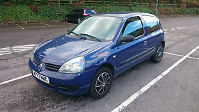 2007 RENAULT CLIO CAMPUS 8V BLUE ***LOW MILEAGE***GREAT CONDITION***ONE OWNER***