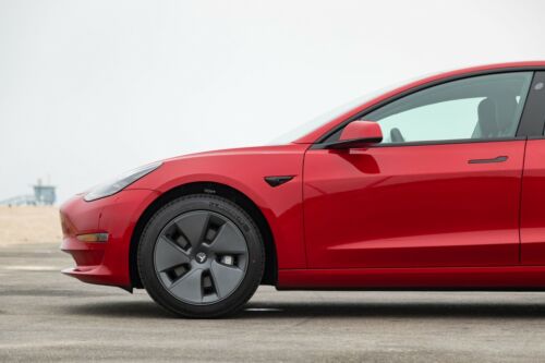 2021 Tesla Model 3 Sedan Red RWD Automatic image 7