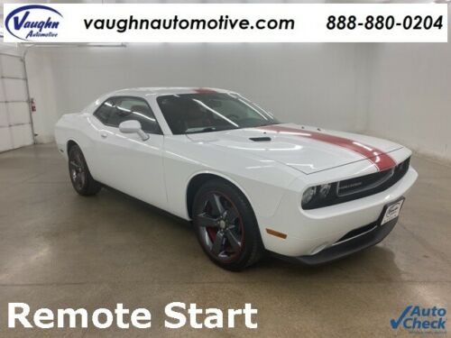 2013  Challenger Rallye Redline 21850 Miles Bright White Clearcoat 2D Coupe
