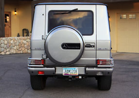 2003 Mercedes-Benz G500 Base Sport Utility 4-Door 5.0L G-Wagon IRIDIUM SILVER image 5