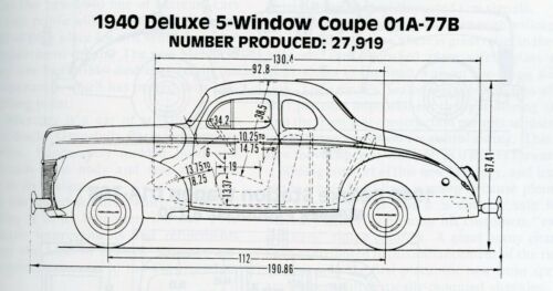 1940 Ford Deluxe Coupe Project image 1
