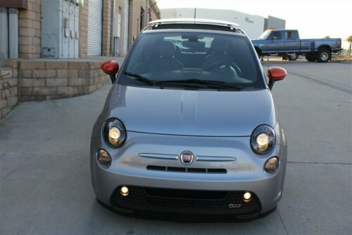 Pompei Silver Fiat 500e with 12643 Miles available now! image 4
