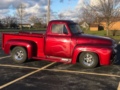 1953 Ford F100 Pickup Red RWD Automatic