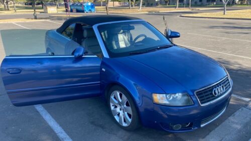 2005 Audi A4 Convertible Blue FWD Automatic 3.0 CABRIOLET image 3