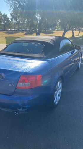 2005 Audi A4 Convertible Blue FWD Automatic 3.0 CABRIOLET image 4