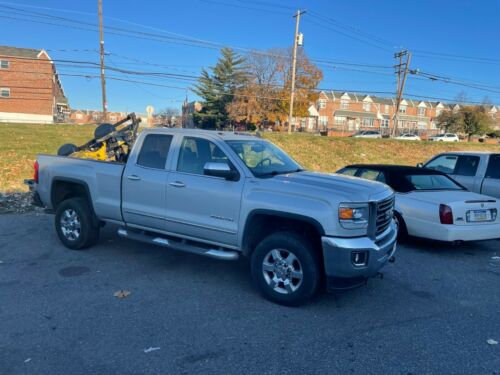2015 GMC SIERRA 2500 LT EXTENDED CAB 4X4 112000 MILES SNOW BLOW IN BED OF TRUCK