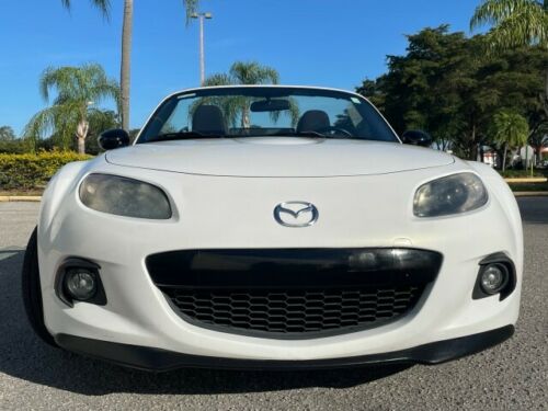 2013 Mazda MX-5 Miata, Crystal White Pearl Mica with 105186 Miles available now! image 3