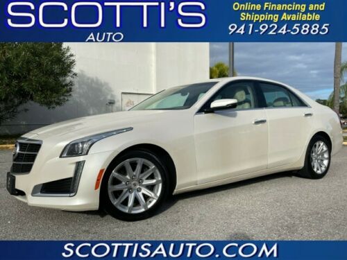 2014 Cadillac CTS Sedan, White Diamond Tricoat with 89815 Miles available now!