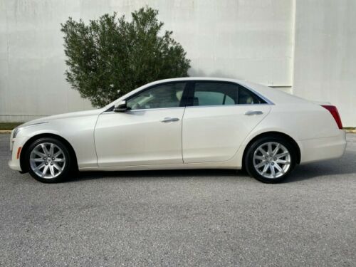 2014 Cadillac CTS Sedan, White Diamond Tricoat with 89815 Miles available now! image 2
