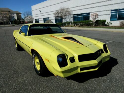 1978 Chevrolet Camaro Z28 Yellow Matching Numbers Stunning Classic Rare Find image 1
