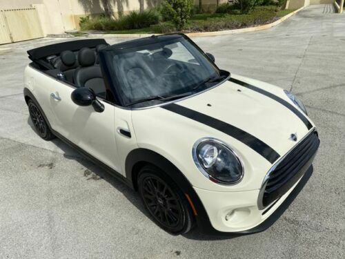 2019 MINI Convertible Cooper Convertible 2D White with 19,341 Miles image 8