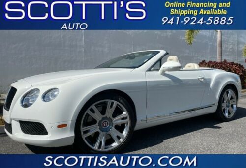 2014  Continental GT V8, Glacier White with 25099 Miles available now!